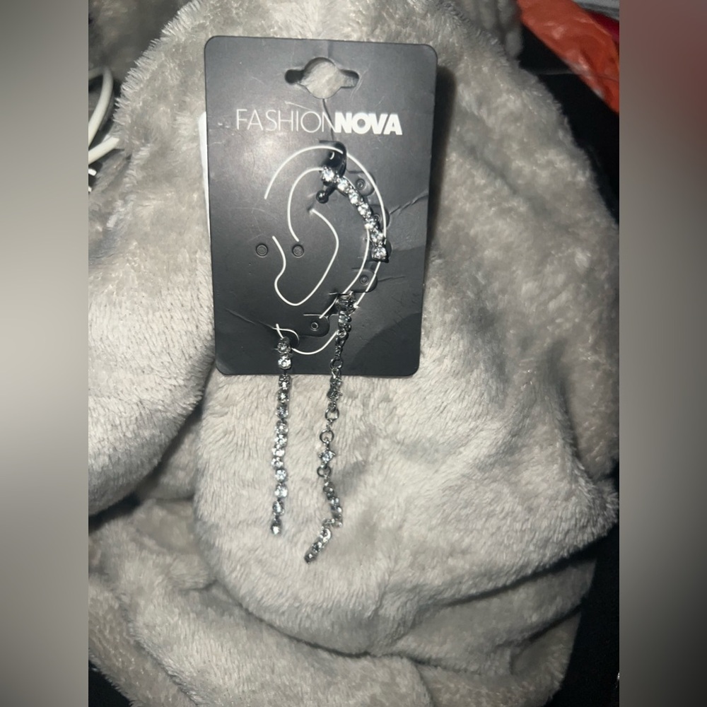 Fashion nova 3 pc earring set